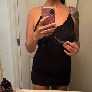 Elegant Black Women's Dress